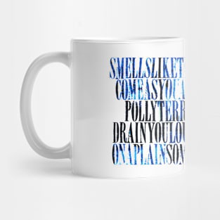 Nevermind Tracklist Mug